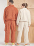 Simplicity Unisex Half Zip Sweatshirt and Pull-on Track Pants Sewing Pattern Kit, Design Code S9828, Sizes XS-S-M-L-XL-XXL, Multicolor...