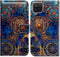 Case for Galaxy A12, Gorgeous Colours Circle Mandala Leather Flip Phone Case Wallet Cover with Card Slot Holder Kickstand for Samsung Galaxy A12 2...