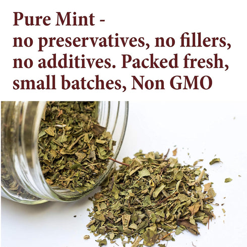 The Spice Way Mint Leaves - (2 oz) dried loose mint leaf...