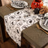 DII Halloween Party Tabletop Decor, Reusable & Machine Washable Cotton Fabric, Table Runner, 14x72, Spooky Portraits...