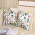 Embroidered Decorative Throw Pillow Covers 18x18 Inch Pack of 2, Farmhouse Spring Tree Flower Pillowcase for Living Room Sofa Bed...