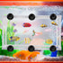 2 Pieces Fish Tank Breeder Net Mesh Fish Breeder Box Fish Hatchery Breeder Box Separation Net Plastic Frame Breeder Box Fry Hatchery Incubator Mes...