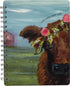 Primitives by Kathy Friendship Heart Gallery Spiral Notebook, 7" x 9", Live Your Best Life...