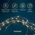 MUMUXI 24 Pack 7.2ft Fairy Lights Battery Operated String Lights, 20 Mini Battery Powered LEDs for Centerpiece Table Decorations, Wedding Party Be...