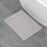 Jean Pierre - Stonewash Racetrack Bath Rug, Cotton, Premium Bathroom Decor, Machine Washable, Highly Absorbent, Measures 17" x 24", Washed Biege...
