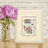 Dimensions Take Your Time Counted Cross Stitch Kit for Beginners, 5" x 7", 14 Cnt. Ivory Aida 4 pcs...