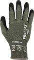Ergodyne ProFlex 7042 Cut Resistant Work Gloves, ANSI A4, Contact Heat Resistant, Sandy Nitrile Coated Palms, 18g Aramid , Green...