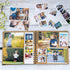 Bstorify Scrapbook Album 60 Pages (8 x 8 Inch) Brown Thick 200gsm Kraft Paper, Photo Album Scrapbook, Memory Book - Ideal for Your Scrapbooking Al...