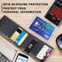 Mens Wallet Slim Minimalist Leather Card Holder Wallets RFID Blocking Bifold Front Pocket for Men as Ideal Gifts Box...