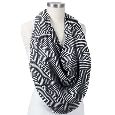 Bebe au Lait 5-in-1 Multi-Use Cover: Nursing Covers for Breastfeeding, Infinity Scarf, Nursing Shawl, Car Seat Cover, Shopping Cart Cover, Carrier...