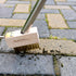 Moss Removal Deck Crevice Cleaning Tool- 2 Paver Brushes Tool for Weeding Between Pavers, Wire Brush with Weed Hook, Deck Cleaner, Crack Weeder, P...