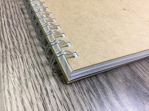 Design Ideation Sketch. Wire Bound Sketchbook. Top Spine. Multi-Media. (5.5" x 8.5") WB-50100-TS. (1 Book)...