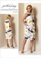 Vogue Patterns Misses' Mock-Tuck Pleated Dress Sewing Pattern, 14-16-18-20-22, Orange...