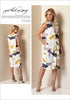 Vogue Patterns Misses' Mock-Tuck Pleated Dress Sewing Pattern, 14-16-18-20-22, Orange...
