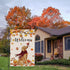 Welcome Fall Garden Flag 12 x 18 Inch Double Sided Burlap, Golden Retriever Dog Cardinal Yard Flags for Seasonal Thanksgiving Farmhouse Decoration...
