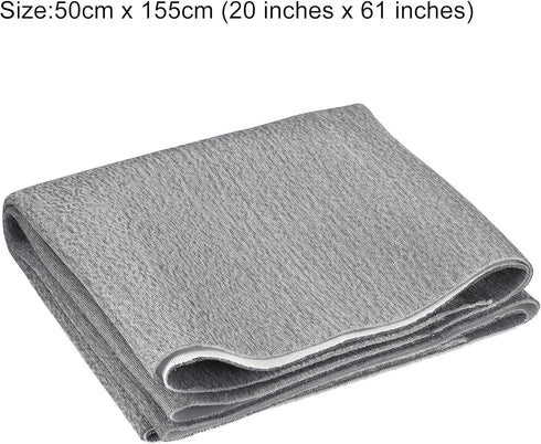 uxcell Light Gray Speaker Mesh Grill Cloth (not Cane Webbing) Stereo Box Fabric Dustproof Cloth 50cm x 155cm 20 Inches x 61 Inches...
