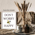 Posterizer 1 pcs-Don't Worry Bee Happy Poster-Comedy Art-Motivational & Inspirational Art-Decor for Home & Office- unframed wall art...