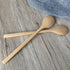 Wooden Spoons for Eating, ADLORYEA 9 inch Small Wooden Soup Spoon Mixing Stirring Tasting, 6-Piece Wood Spoons for Soup and Korean Food, Eco frien...