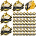 50 Pcs Employee of The Month Lapel Pin Employee Star Recognition Pins Employee Enamel Pins Gold Plated Enamel Employee Pin Performance Reward Pin ...
