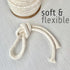 3/8" (12/32") Cotton Piping Cord, Size 4 (15 yds)...