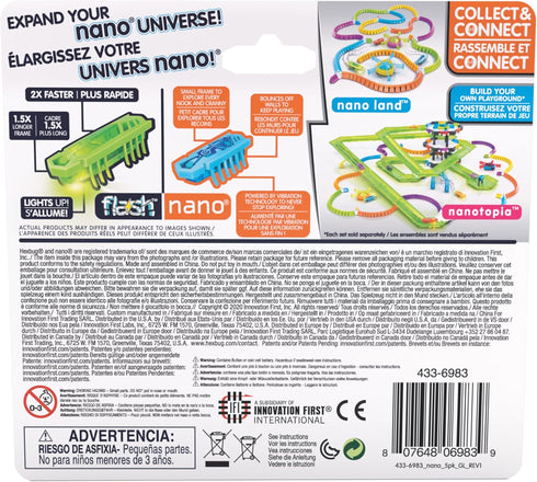 HEXBUG Nano 5 Pack, 4 Nano Bugs with Bonus Flash Nano, Sensory Toys for Kids & Cats with Vibration Technology, STEM Kits & Mini Robot Toy for Kids...