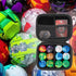 Toy Storage Organizer Case Compatible with Bakugan Armored Alliance Collectible Action Figures, BakuCores, Bakugan Ultra and Trading Cards (Case O...