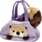Aurora® Fashionable Fancy Pals™ Peek-A-Boo Otter™ Stuffed Animal - On-The-go Companions - Stylish Accessories - Brown 7 Inches...