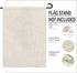 Sand Waves Fall Days White Pumpkin Beach Decorative Small Garden Flag, Ocean Autumn Coastal Sea Yard Outside Decoration, Thanksgiving Crab Shell C...