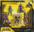 DC Comics, Black Adam and Justice Society Set, 4-inch Black Adam Toy Figures and Throne, Hawkman, Dr. Fate, Atom Smasher, Cyclone, Kids Toys for B...