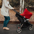 Parker Baby 4 in 1 Car Seat Cover for Girls and Boys - Stretchy Carseat Canopy, Nursing Cover, Grocery Cart Cover, High Chair Cover - “Cherry”...
