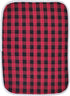 2-Piece Dish Drying Mat Set - 16"x18" Buffalo Classic Check Plaid - Red Black...