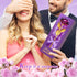 Childom Birthday Gifts for Women,Christmas Rose Gifts for Mom,Purple Rose Present for Her,Wife,Sweet Artificial Flower for Grandma,Daughter,Women,...