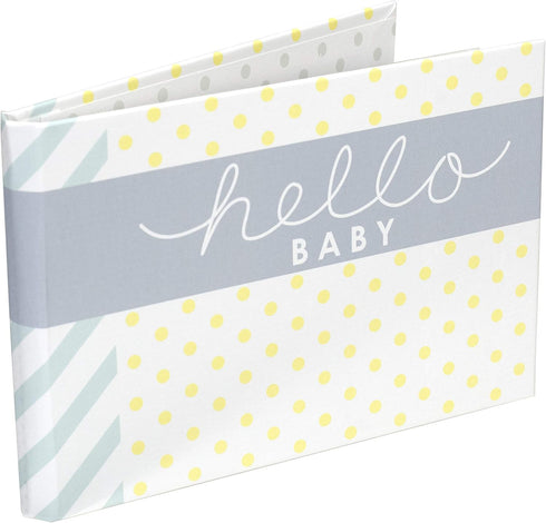 Malden International Designs Hello Baby Photo Album, 40-4x6, White...