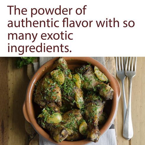 The Spice Way - Ras El Hanout Moroccan Meat Spice Blend Salt Free (meat seasonings) No Additives, No Preservatives, Just Spices and Herbs We Grow,...