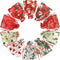 24PCS Christmas Organza Gift Bag 4X6 with Drawstring 11 Mix Pattern Small Goodie Candy Party Favor Xmas Gift Bags...