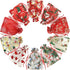 24PCS Christmas Organza Gift Bag 4X6 with Drawstring 11 Mix Pattern Small Goodie Candy Party Favor Xmas Gift Bags...