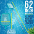 U.S. Pool Supply Swimming Pool 4 Foot Leaf Skimmer Net with 4 Connecting Aluminum Pole Sections - Fine Mesh Netting for Fast Cleaning of Debris - ...