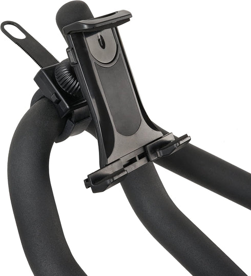 Sunny Health & Fitness Mobile Phone and Tablet Clamp Mount Holder for Bikes, Ellipticals, Treadmills and Other Handlebar Fitness Equipment......
