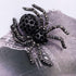 SELOVO Black Crystal Rhinestone Gothic Brooch Pin (black 3)...