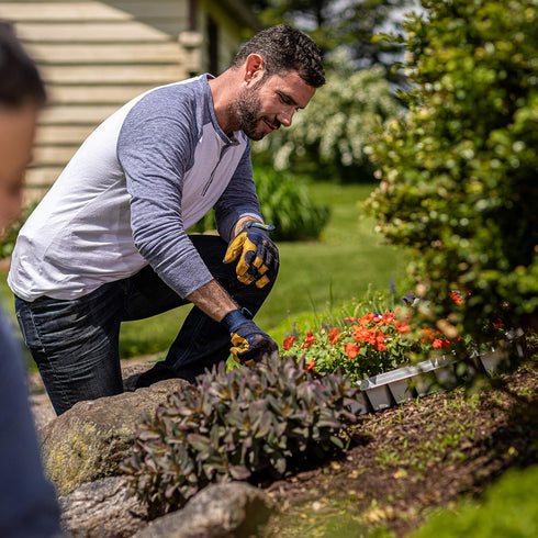 Wells Lamont Men's Leather Palm Work Gloves | Heavy Duty, Form Fitting for Improved Dexterity | Made with Water-Resistant HydraHyde, Extra Large (...