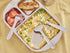 Baby Stainless Steel Utensil Set. Education series. Stainless #304 (18/8) 5pc Set (2 Spoons, 2 Forks, 1 Baby Butter Spreader/Food Pusher). Suitabl...