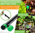 CARPATHEN 12pcs Drip Irrigation Emitters - Compatible with ¼ inch Drip Irrigation Tubing - 360 Degree Adjustable Flow Garden Irrigation Drippers f...