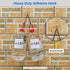 Adhesive Wall Hooks for Hanging Heavy Duty 13lbs, No Damage Picture Frames Hangers for Home and Office, Sticky Hooks for Kitchen Bathroom, Transpa...