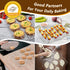P&P CHEF 12.5 Inch Baking Sheet Pan with Rack Set, Stainless Steel Cookie Sheet Pan Tray with Cooling Rack for Oven Use, Cooking Roasting, Non Tox...