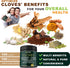 7in1 Clove Supplement Rich in Vitamins & Minerals for Digestive, Immune System, Bone & Heart Health with Cinnamon, Turmeric, Ginger, Cardamom, Gar...