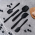 Silicone Spatula Set, 5 Piece Food Grade Rubber Spatulas for Baking, Cooking, and Mixing High Heat Resistant Non Stick Dishwasher Safe BPA-Free (B...