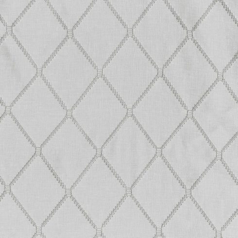 Madison Park Irina Embroidered Kitchen, Transitional Fabric Sheers Single Curtain Scarf for Living Room Light Privacy Curtain Diffusing Sunlight, ...