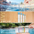 AQUALUNA Test Strips for Hot Tub and Spa- 125 ct - Quick and Accurate Testing for Water Total Hardness, Free Chlorine/Bromine, Total Chlorine, Alk...
