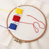 Aida Cloth 14 Count Cross Stitch Fabric,19×28inch (14CT, Off White)...