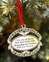 Gold Plated Keepsake Memorial Ornament with Poem and Gift Box - for Christmas Tree, Sympathy and Remembrance Gift...